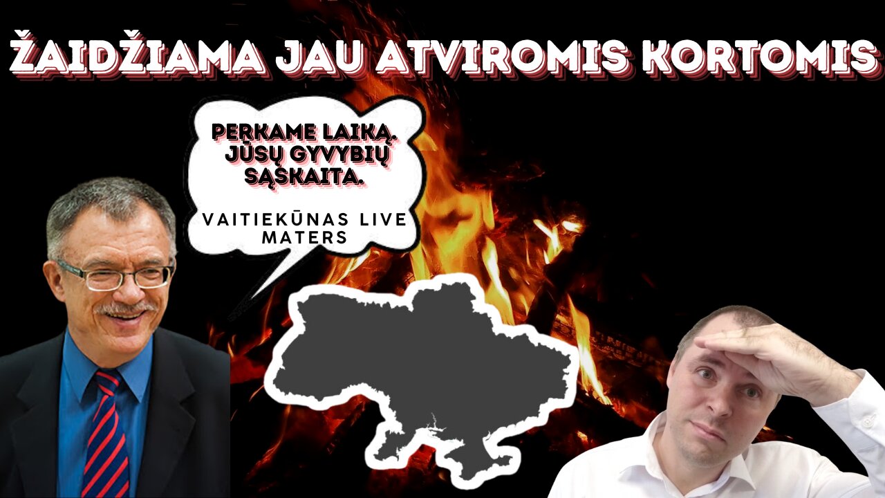 Žaidžiama jau atviromis kortomis