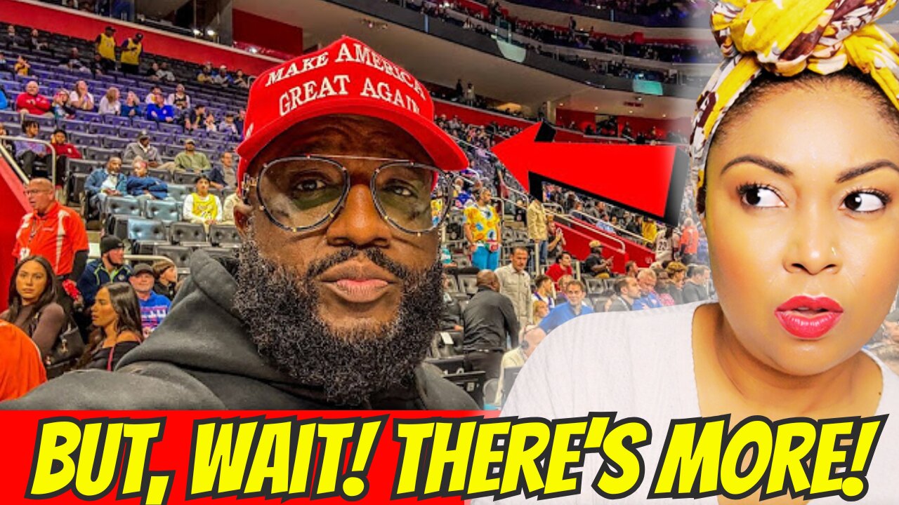 BLACK woman calls MAGA supporter SELLOUT at PISTONS game