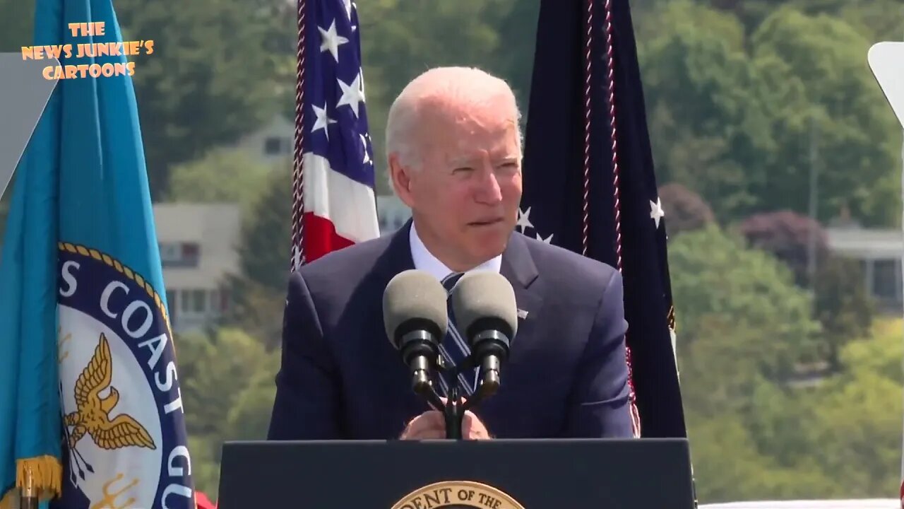 Biden calls Coast Guard Graduates 'Dull' when they don't clap during his speech.