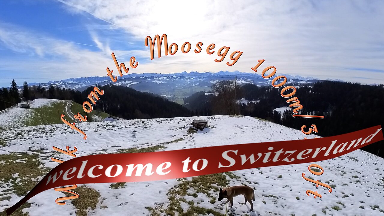 Switzerland Moosegg 1000m/3280ft