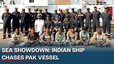 Indian Coast Guard Rescues Fishermen From Pakistan Ship After Two-hour Chase