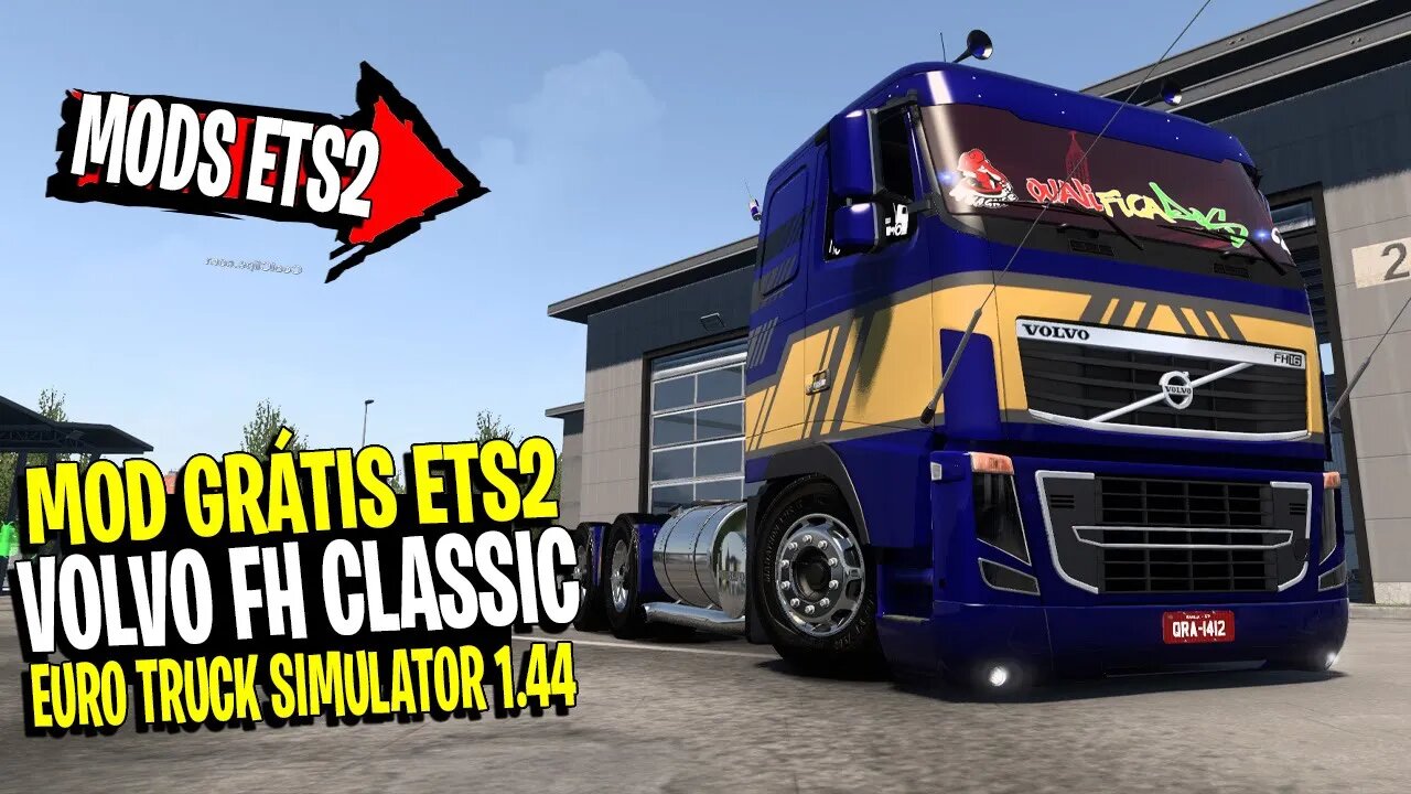 ▶️SAIU - VOLVO FH CLASSIC 2009 ETS2 1.44 VOLVO QRA MAGRÃO