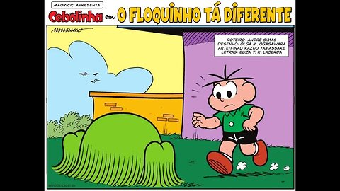 Cebolinha em-O Floquinho tá diferente | Gibis do Rapha 2