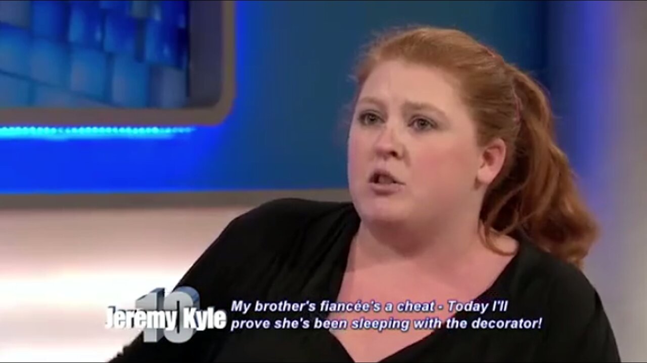 An Angry Woman Invades the Stage Jeremy Kyle (jeremy kyle show)