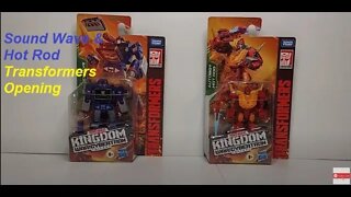 🔥 Sound Wave & Hot Rod 💥 Transformers Kingdom War Cybertron Trilogy Autobot Decepticon Toy Review