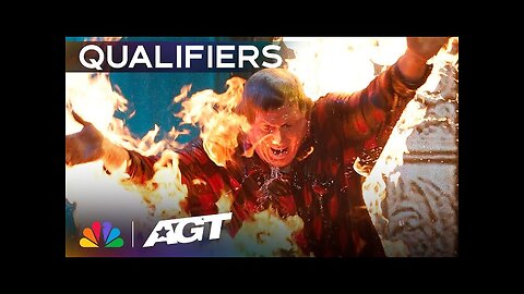 Ray Wold and his mom are ON FIRE! | Qualifiers | AGT 2023