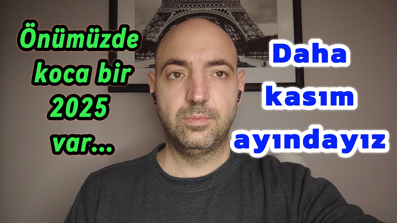 Daha kasım ayındayız