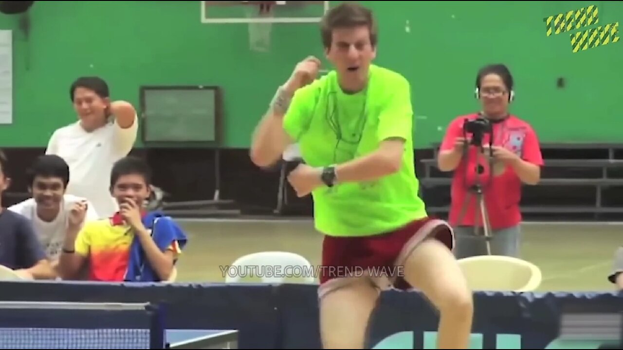 FUNNY MOMENTS IN TABLE TENNIS 😱😁😂 #funny #sport