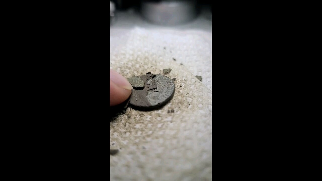 Ancient coin rare cleaning moment