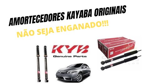 DICAS PARA COMPRAR UM AMORTECEDOR KAYABA ORIGINAL