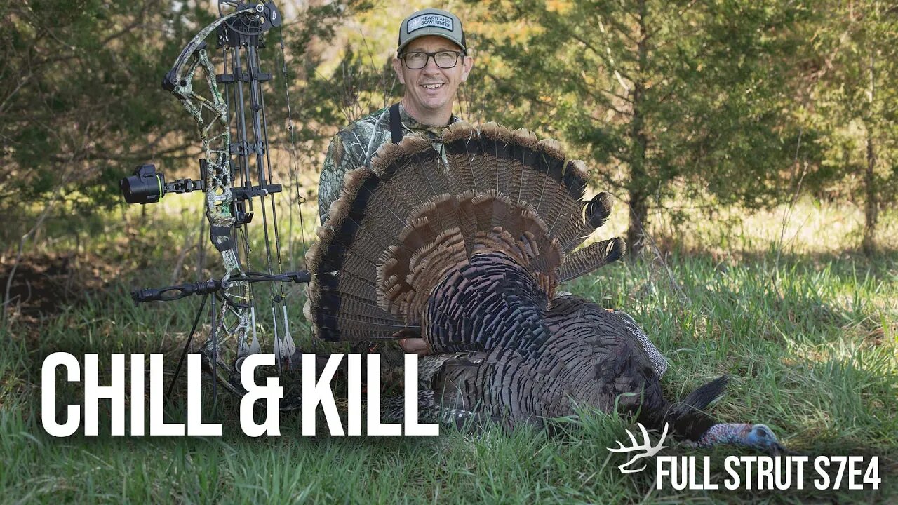 Killer Crappie Fishing and Turkey Hunting in Kansas. Full Strut S7E4 - Chill And Kill