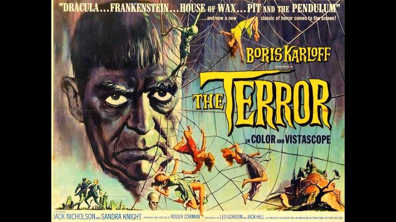 "The Terror" (1963) ☆ Boris Karloff & Jack Nicholson