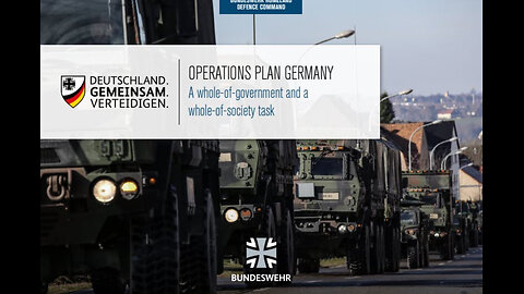 LEAKED 1,000 PAGE DOCUMENT SHOWS GERMANY PREPARING FOR WW III