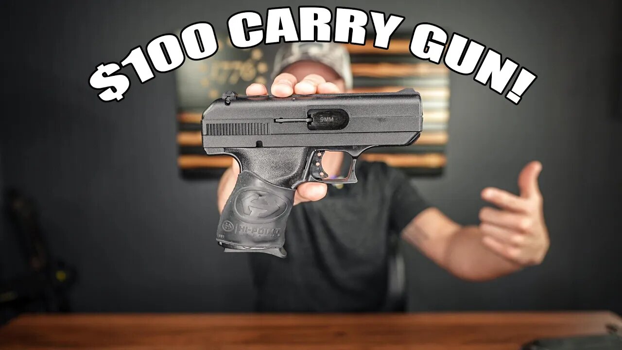 I Carried A Hi-Point (CHEAPEST PISTOL) How Bad Is It???