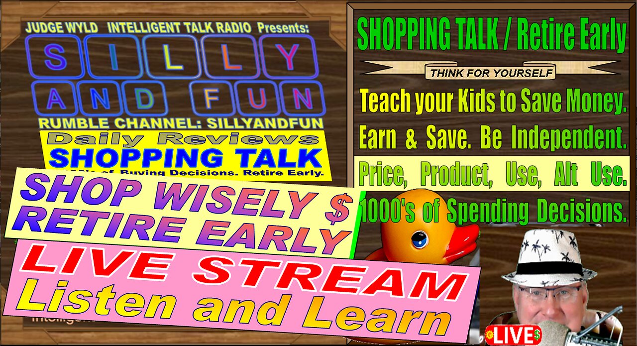 Live Stream Humorous Smart Shopping Advice for Sunday 06 16 2024 Best Item vs Price Daily Talk