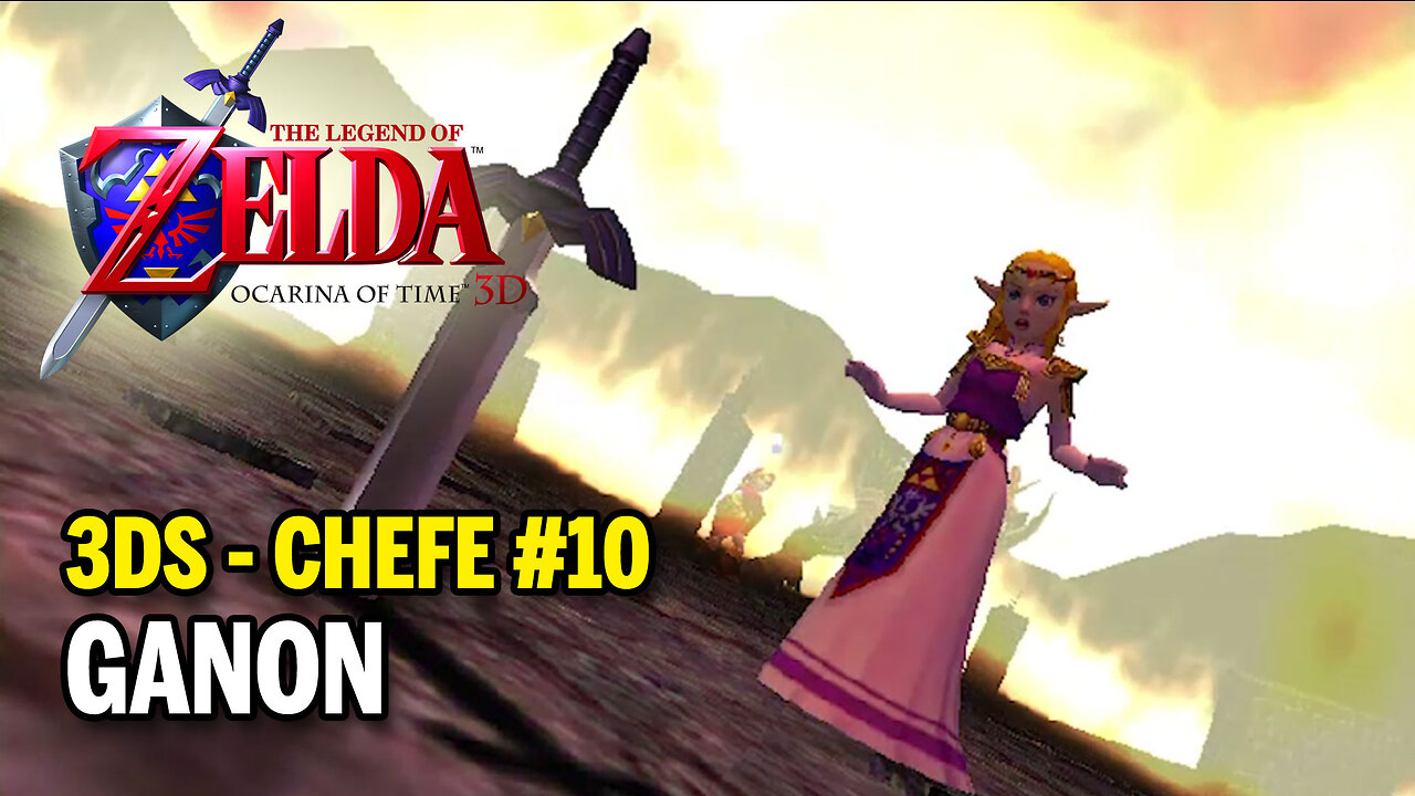 Legend of Zelda: Ocarina of Time (3DS) - Chefe 10 - GANON