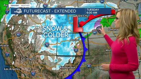 Feeling like spring for Sunday, snow and cold next week