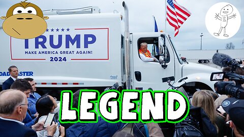 Trump Trolls Dems with Garbage Truck - MITAM