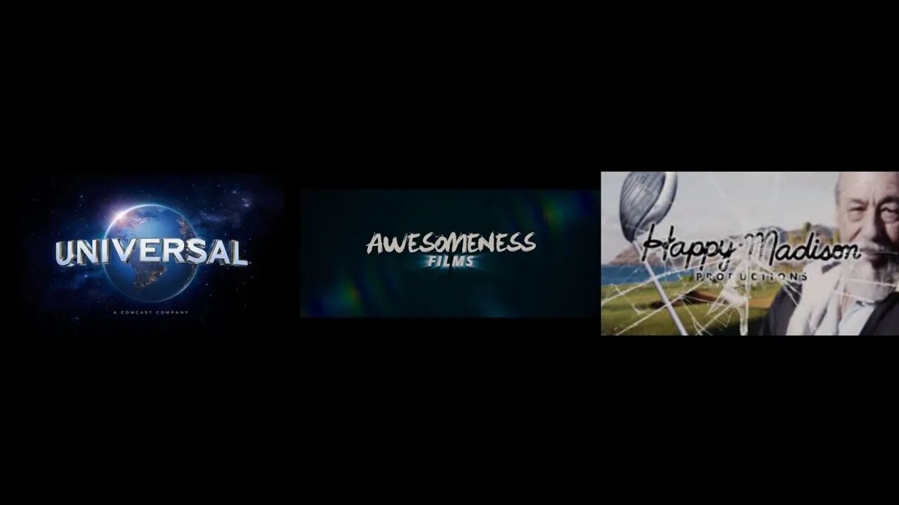 Universal Pictures/Awesomeness Films/Happy Madison | Movie Logo Mashup