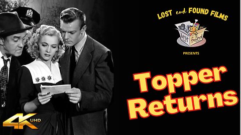 TOPPER RETURNS (1941) Trailer - B&W