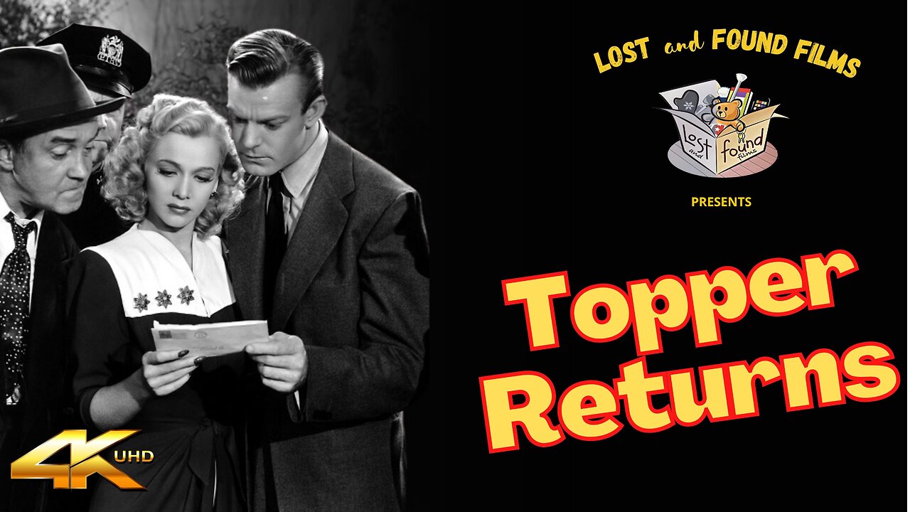 TOPPER RETURNS (1941) Trailer - B&W