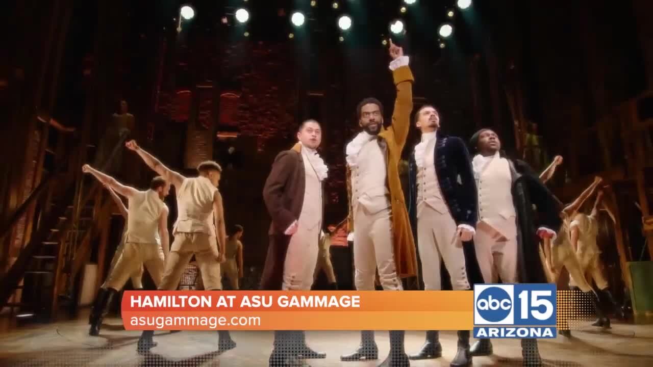 Hamilton is now playing at ASU Gammage