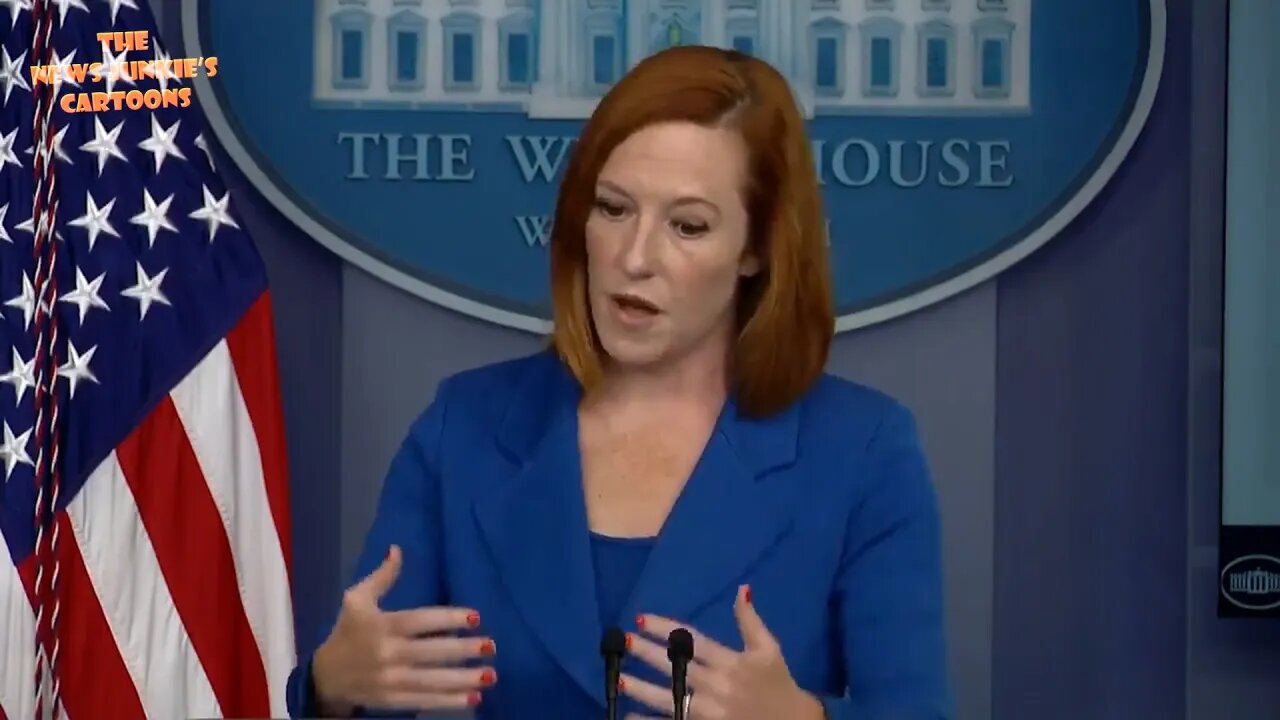 Psaki admits that C-19 positive illegal immigrants are given to "local health systems" to handle.