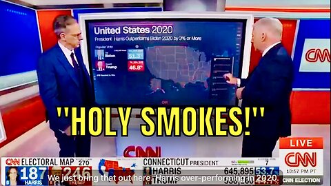 CNN is SHOCKED at how HORRIBLY Kamala performed Election Night! 😂🤣