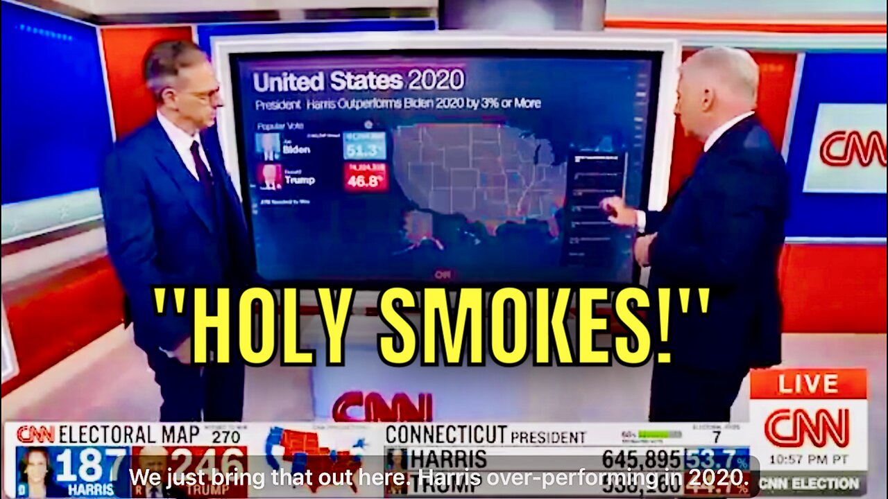 CNN is SHOCKED at how HORRIBLY Kamala performed Election Night! 😂🤣