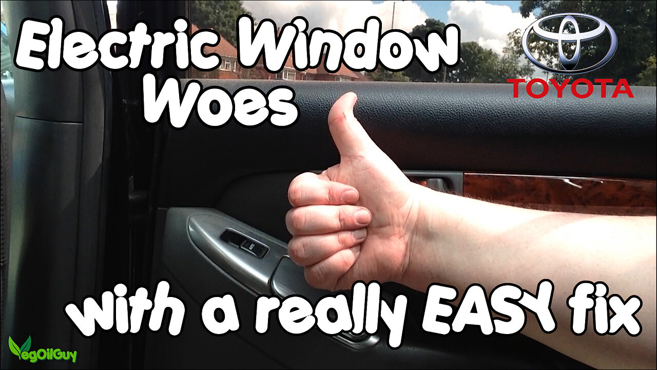 Toyota Vehicle Electric Window Easy Fix by VOGMAN