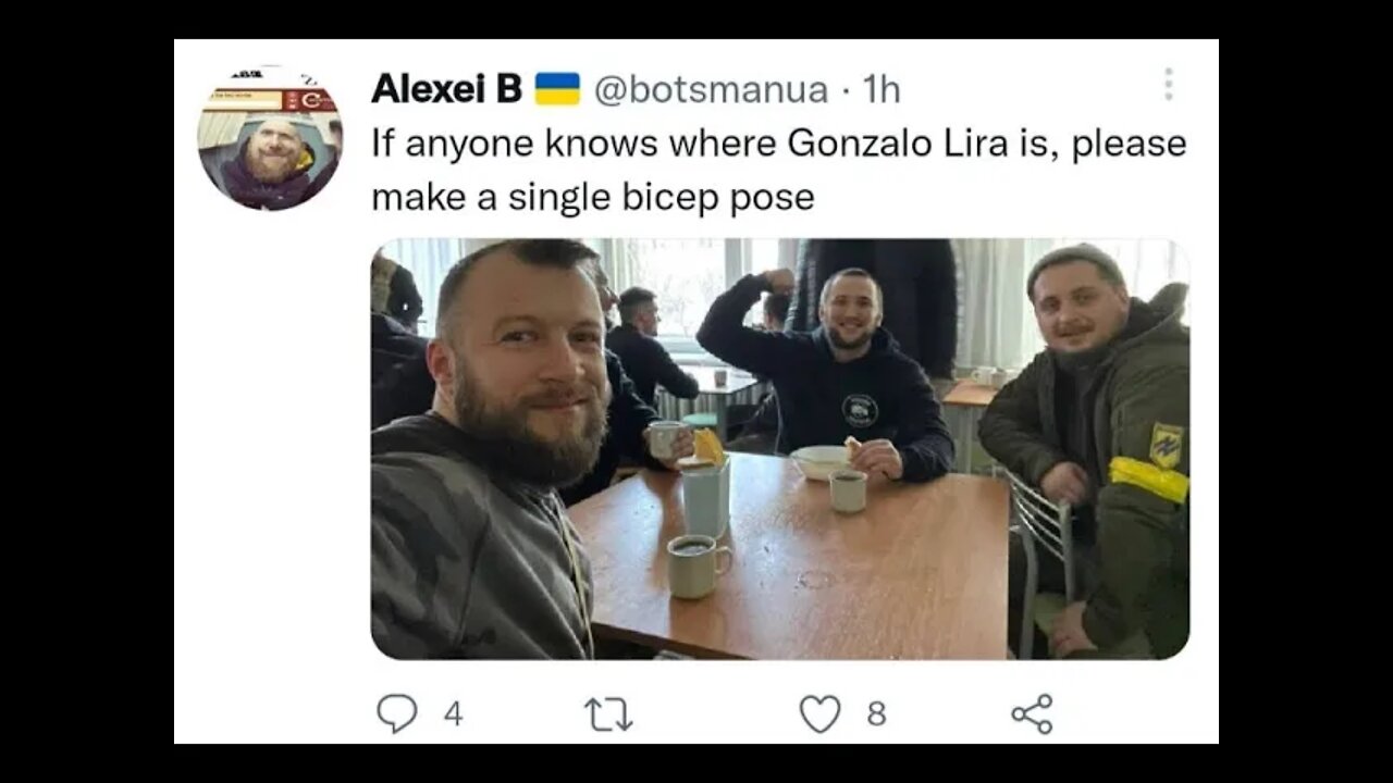 Coach Red Pill a.k.a Gonzalo Lira Reported CAPTURED in Kharkov