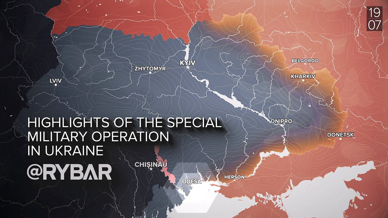 Highlights of Russian Military Operation in Ukraine on July 19th 2023 -more infos in the description