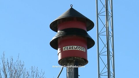 Fedelcode Model 7 Noon Whistle, Seymour, Iowa