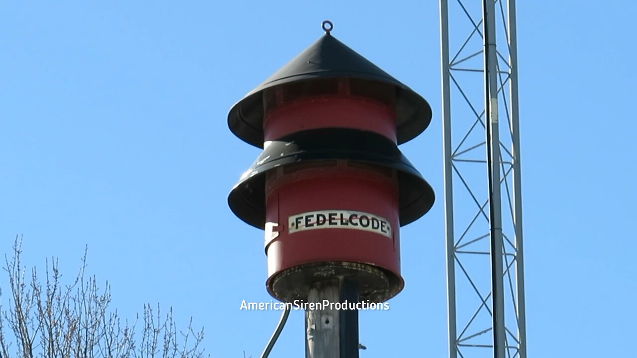 Fedelcode Model 7 Noon Whistle, Seymour, Iowa