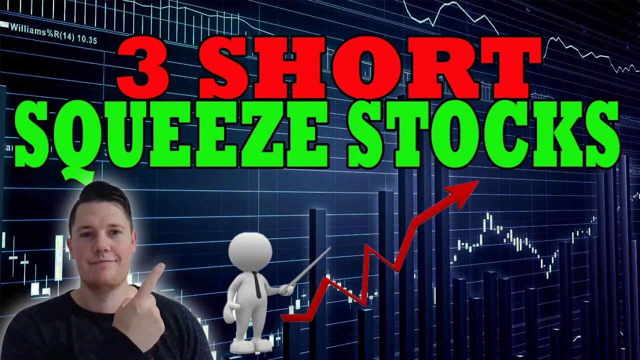 3 Stocks Set to SQUEEZE │ Important Short Updates ⚠️ BIG MONEY To be MADE 💰💰