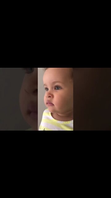 QUE BARULHO ESTRANHO E ESSE ? E AGORA O QUE EU FACO ? #shorts #linda #bebe #viral