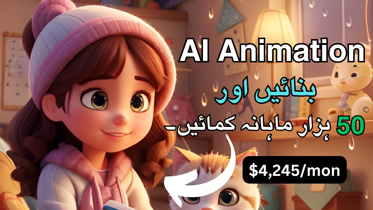 AI Tasveer Se Animation: Apni Hunar Se $3,456/Mahina Kamaien