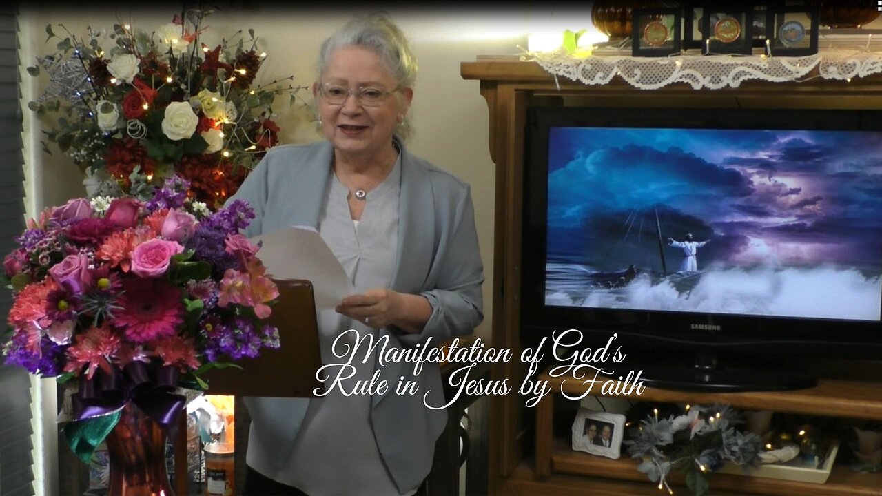 Manifestation of God’s Rule in Jesus by Faith