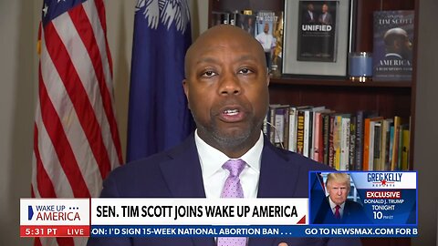 Sen. Tim Scott speaks out on abortion stance