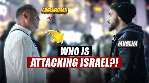 Englishman Questions Muslim On Israel & Palestine "Conflict"! Muhammed Ali