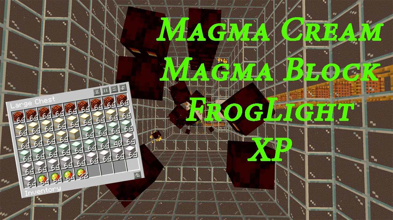 Minecraft magma-cream-froglight farm