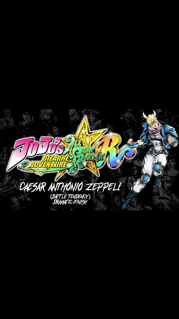 #JOJOSBIZARREADVENTURE: All-Star Battle R - Caesar Zeppeli (Battle Tendency) Dramatic Finish #shorts