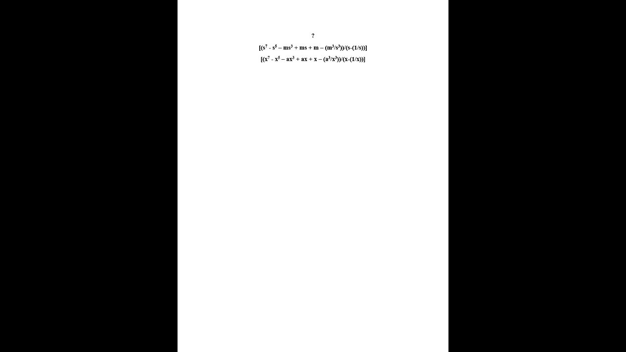 Dimensional Analysis