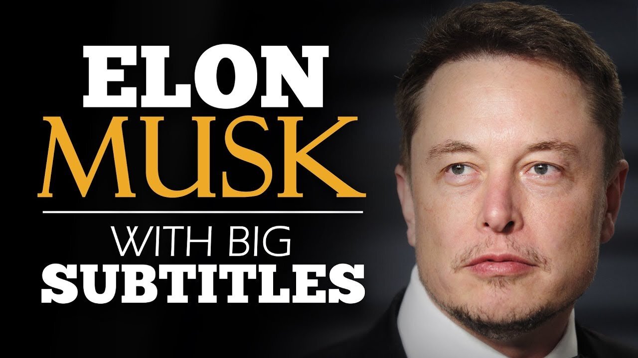 ENGLISH SPEECH ELON MUSK Future AI And Mars |