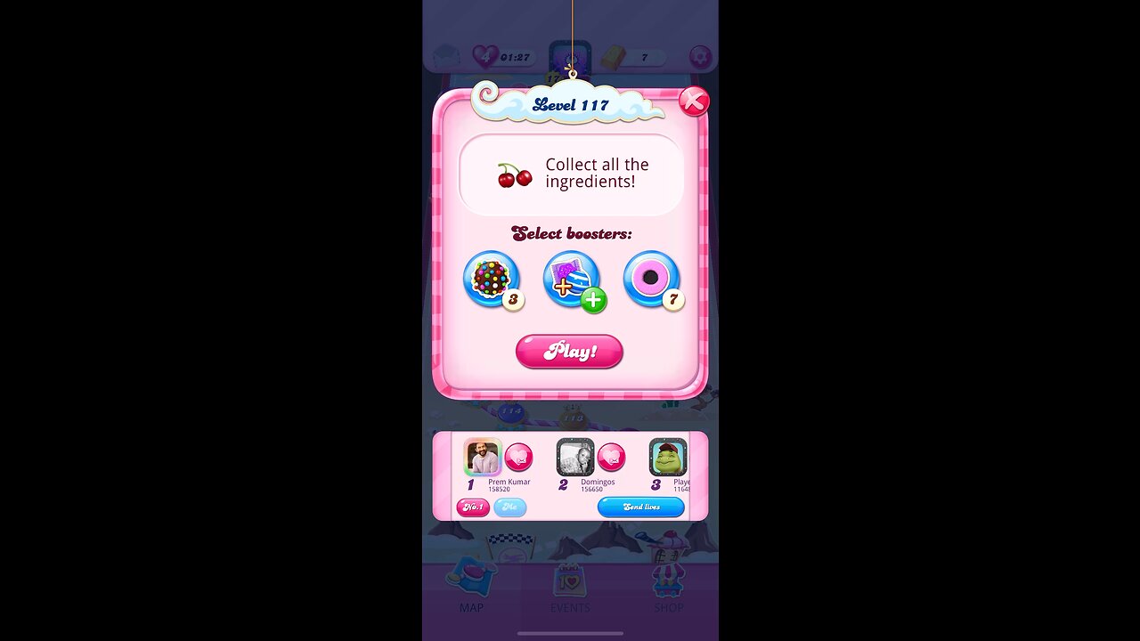 Candy Crush Saga Level 117