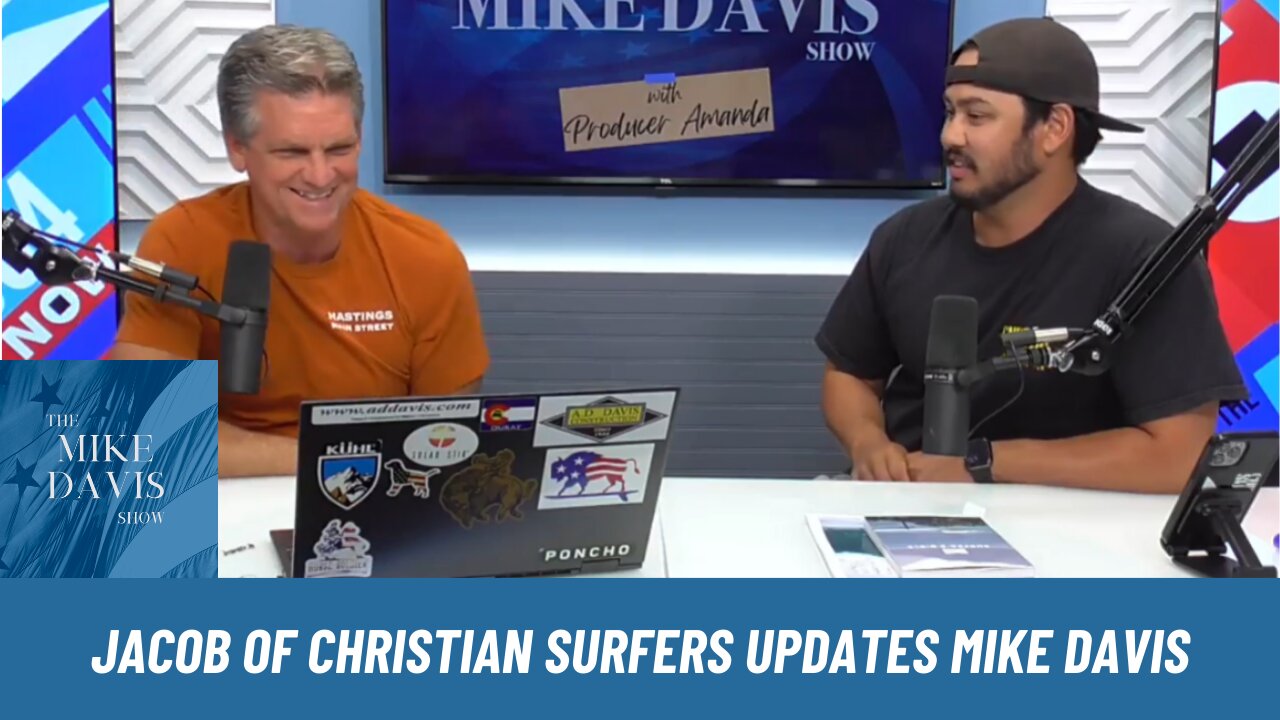 Jacob & Kendal Galura of Christian Surfers Talk Their Next Trip with Mike