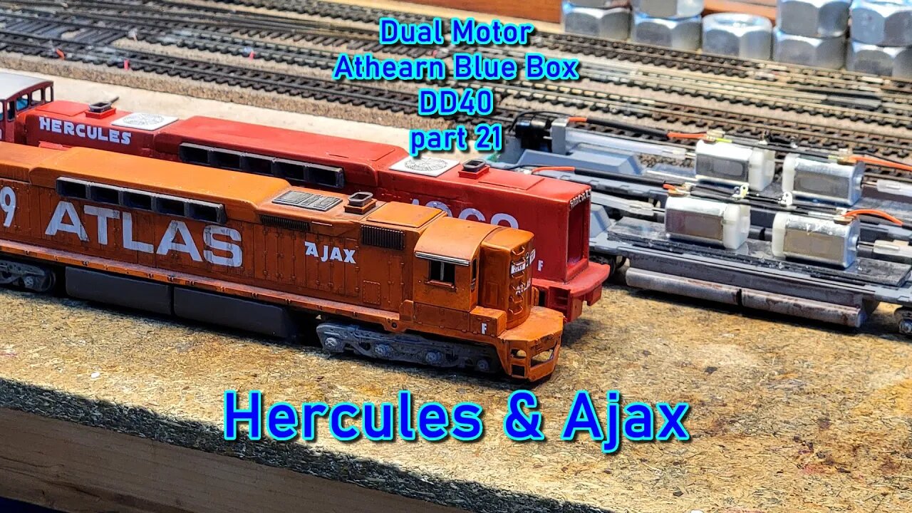 Dual Motor DD40 Hercules and Ajax