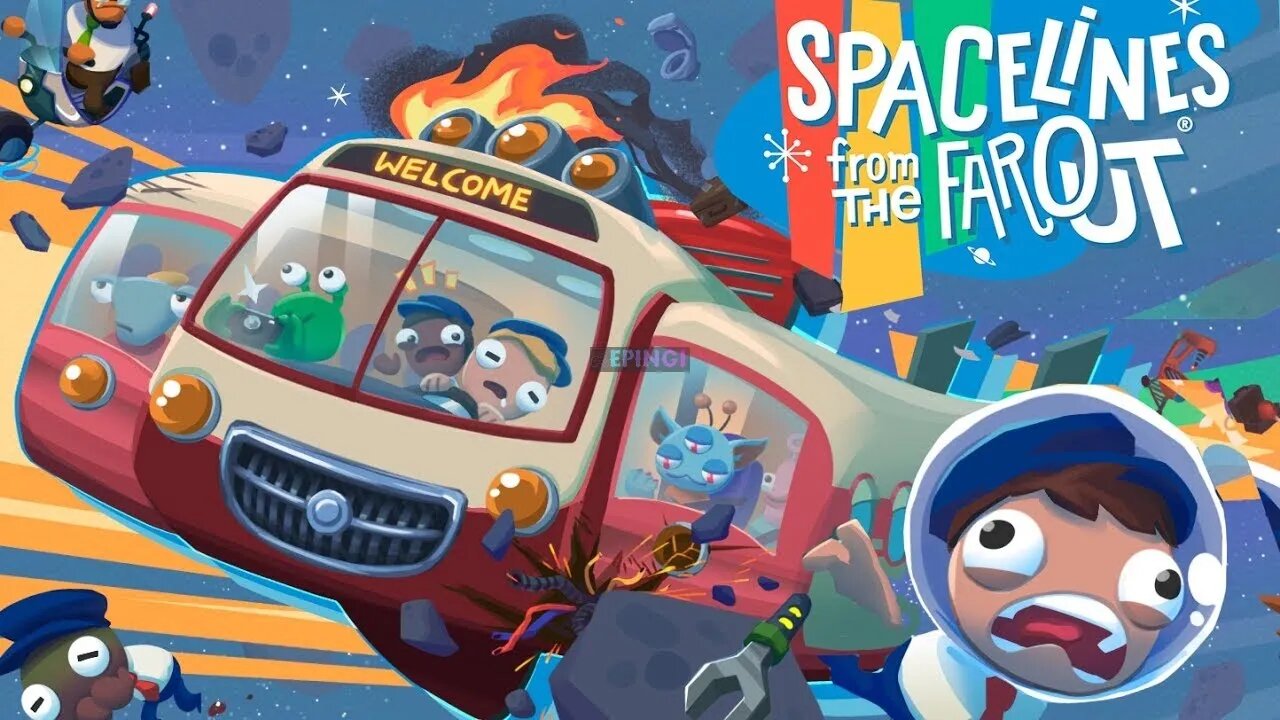 Spacelines From The Far Out: Busão Espacial (Gameplay) (No Commentary)