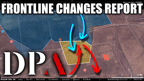 "Air Defense Base" retaken by Ukraine? Expansion east of Klishchiivka - Frontline Changes Report