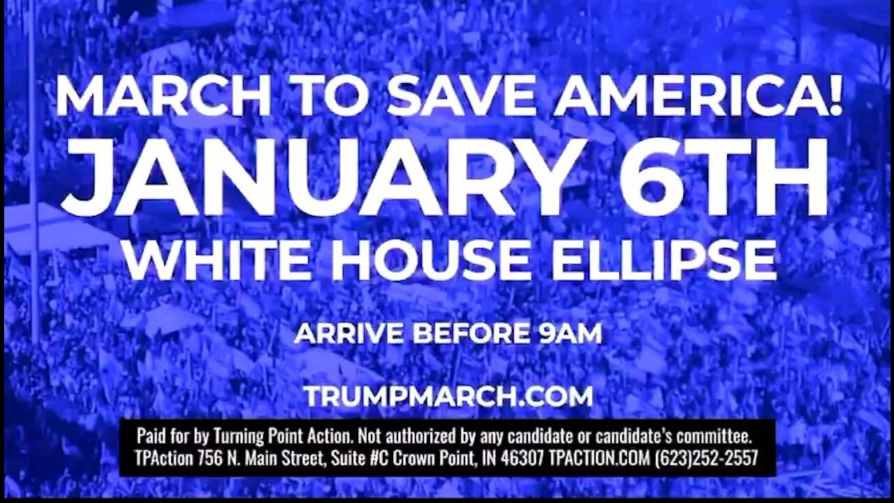 Team Trump!! Are you Ready !! March to Save America 6 January 2021